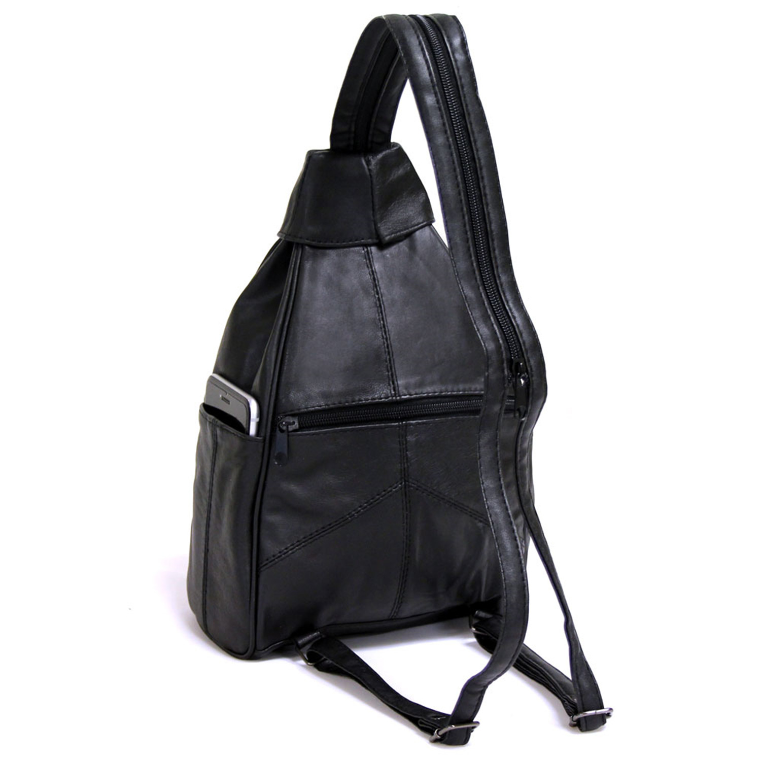 Leather Mini Backpack - image 2 of 2