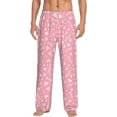 thumbnail image 2 of Kdxio Love Print Men's Sleep Pajama Pant Lounge Pants with Pockets, 2 of 8