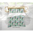 thumbnail image 3 of 3D Cartoon Animal Floral Pájaro Patrón Funda de edredón Set Ropa de Cama Set Funda Nórdica, 3 of 3