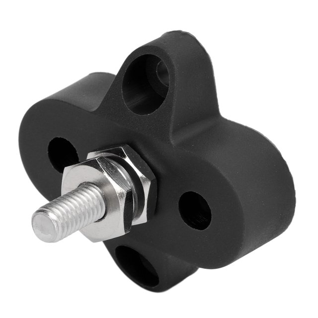 DC 48V Battery Power Distribution Terminal, Heavy Duty M6 Stud with Fully Insulated Base, for Car Truck Boat RV Marine Trailer