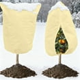 thumbnail image 2 of Hearth & Gear Winter Cover With Drawstring And Zipper Design For Outdoor Garden Cold Weather Frost Reusable Heavy Duty Fabric Shrub Jacket Cover Set Rain Cover Sofa Covers for 3 Seat Sofa Set Cover, 2 of 7