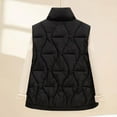 thumbnail image 4 of WTOBBY Women's Minimalist Short-Length Warm And Stylish Winter Coat, Simple and Modern Short Jacket for Warmth and Style in Cold Weather,Black L, 4 of 4
