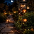 thumbnail image 3 of XGFHYJEH Halloween Decorations, Halloween Decorations Indoor, Solar Halloween Garden Stake Light Pumpkin Garden Stake Light Hanging For Patio Walkway Porch, 3 of 6