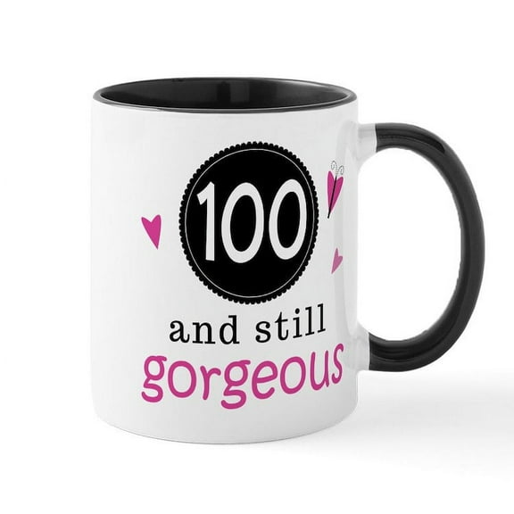 CafePress - Funny 100Th Birthday Mug - 11 oz Ceramic Mug - Novelty Coffee Tea Cup
