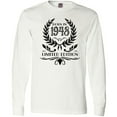 thumbnail image 3 of Inktastic Born in 1948 Limited Edition Long Sleeve T-Shirt, 3 of 5