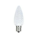 thumbnail image 3 of Novelty Lights 25 Pack C9 LED Twinkle Outdoor Christmas Replacement Bulbs, Pure White, E17/C9 Intermediate Base, .5 Watt, 3 of 5