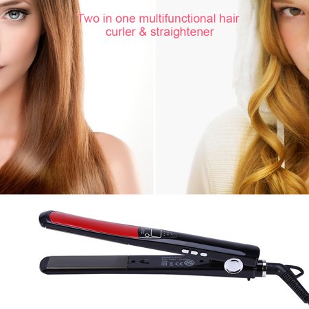 Tmishion Anti Static Flat Iron Hair Straightener With Adjustable