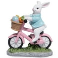 thumbnail image 7 of Hodao Easter Bunny Riding Bike Figurines - Cute Indoor Home Decor Ornaments for Bedroom & Living Room, Festive Spring Decorations, Ideal Gift for Easter Celebrations, 7 of 7