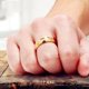 thumbnail image 4 of Lord of The Finger Rings Movie with The Same Inside and Outside 3D Engraving Spanish Sanskrit Ring Stainless Steel Exquisite, 4 of 5