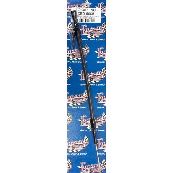 Lokar XTD-3700TM LOCXTD-3700TM MIDNIGHT SERIES HI-TECH FLEXIBLE BRAIDED STAINLESS TRANSMISSION DIPSTICK