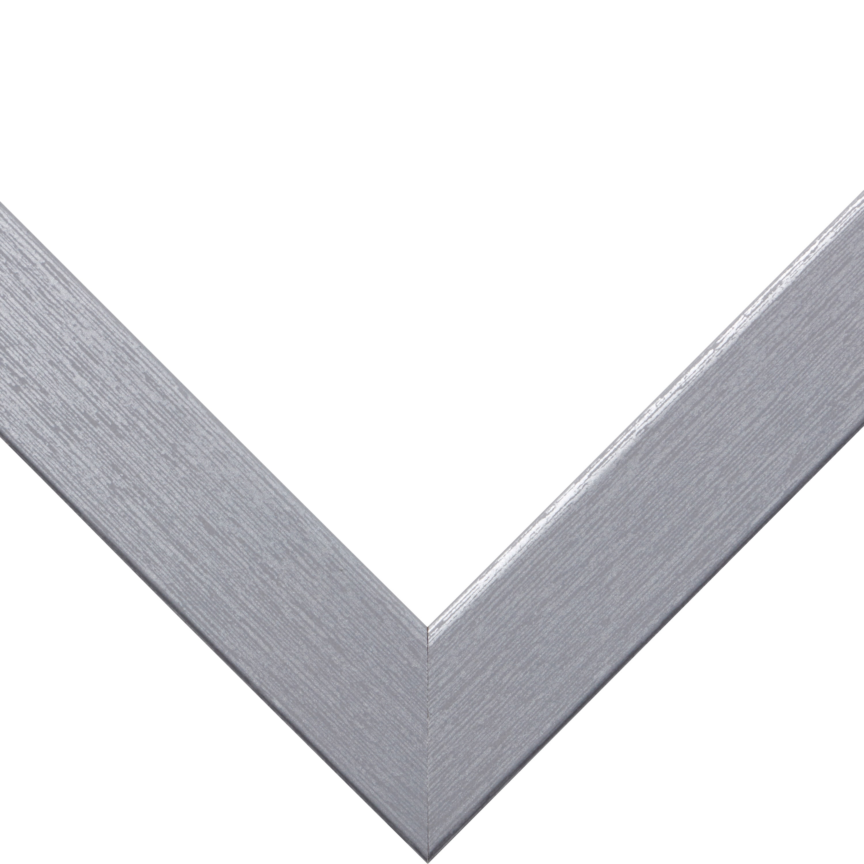Craig Frames Essentials, 18x24 inch Picture Frame, Brushed Silver