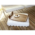thumbnail image 6 of Lipper International 1164 Acacia Collection Oversized Reversible Wood Serving Tray, 6 of 6