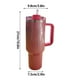 thumbnail image 3 of Stanley Quencher H2.0 Vaso de agua Flowstate aislado al vacío, el vaso mantiene el frío y el hielo durante horas para agua, té helado o café 40oz, 3 of 7