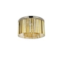 thumbnail image 3 of Elegant Lighting Sydney 26" 8 Light Royal Crystal Flush Mount, 3 of 9