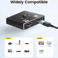 thumbnail image 3 of 4K 8K 60Hz HDMl-Compatible Switch 2 Ports 2 In 1 Out Video Splitter,, 3 of 8