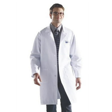 Medline Unisex Knee Length Lab Coat