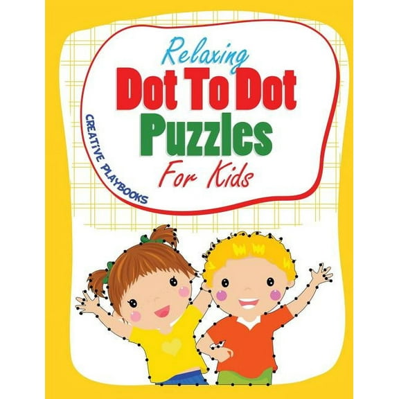 Relaxing Dot To Dot Puzzles For Kids, (Paperback)