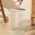 thumbnail image 3 of Cesta De Basura, Bote De Basura Hueco, Resistente Al Desgaste, Gran Capacidad Para Oficinas, 3 of 7