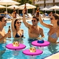 thumbnail image 6 of Luckky Floating Drink Holders,Portable Pool Cup & Beverage Tray with Safety Lanyard,Waterproof Floating Can Bottle Holder,Ideal Water Accessory for Swimming Pool,Beach & Summer Pool Party, 6 of 6
