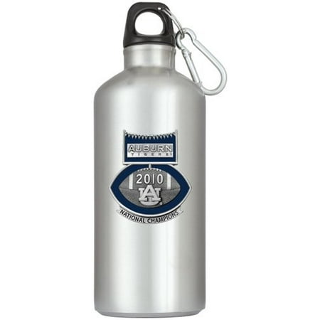 - Auburn Tigers 2010 BCS National Champions Football Logo Water Bottle