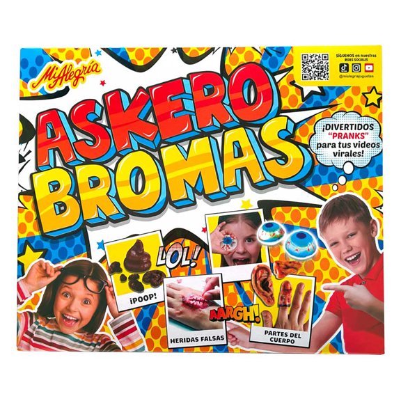 Askerobromas Mi Alegría Ríe con Bromas Asquerosamente Divertidas