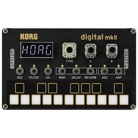 Korg Nu:Tekt NTS-1 Digital MK ll Programmable DIY Synthesizer Kit