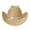 Khaki, variant on Western Cowgirl Hat for Women Fedora Wide Brim Rhinestone Cowboy Hat