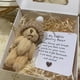 thumbnail image 4 of Osito de peluche de bolsillo, regalo inspirador, tela de felpa suave, tarjeta con mensaje conmovedor, para adultos, decoración de escritorio, compañero de viaje, regalo para ella, regalo, 4 of 7