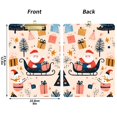 thumbnail image 5 of FORMRS Acrylic Clipboard with Low Profile Clip Standard A4 Letter Size, 12.5" x 9", Beige Christmas Santa, 5 of 8