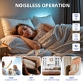 thumbnail image 4 of DEXTRUS 12000 BTU Mini Split AC w/ Heat Pump, 21 SEER2, 208-230V, Compatible with Wifi & Alexa, Cools 750 Sq ft, Includes Install Kit, White, 4 of 11