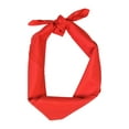 thumbnail image 2 of New Solid Color Cotton Bandanas - Red, 2 of 3