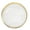 Clear/Gold, variant on Efavormart 6 Pack 13" Beaded Gold Clear Acrylic Charger Plate, Plastic Round Dinner Charger Event Tabletop Decor
