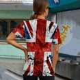 thumbnail image 3 of T-Shirts du 4 Juillet pour Femmes, T-Shirts Graphiques Mignons pour la Journée de l'Indépendance, Manches Courtes Décontractées Col Rond Tops d'Été 2023, 3 of 6