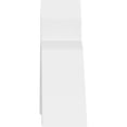 thumbnail image 3 of 36"W x 18"H x 6"D x 6"F, 12/12 Pitch, Archdale Architectural Grade PVC Gable Bracket, 3 of 8