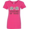 thumbnail image 3 of Inktastic Grandma of Twins for Grandmother Women's T-Shirt, 3 of 5