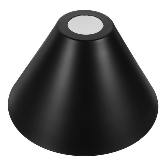 Iron Lampshade Floor Pendant Light Small Chandelier Office Black