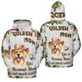 thumbnail image 3 of Golden Retriever Mom Like a Normal Mom Except Much Cooler Happy Mother's Day All Over Print 3D Hoodie Unisex Merch Hoodies Goldens Dog Lover Gifts Idea - 02004, 3 of 6