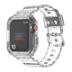 thumbnail image 2 of Apple Watch Band para Iwatch 41/45 mm, funda protectora Tpu Crystal Jelly con bandas compatibles con Apple Watch Series 7 Afortunado Sencillez, 2 of 4