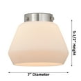 thumbnail image 2 of Innovations Lighting - Fulton - 1 Light Semi-Flush Mount In Industrial, 2 of 7