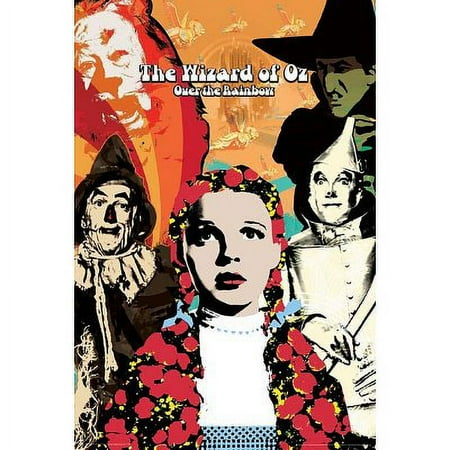 The Wizard Of Oz Movie Poster - Over The Rainbow New 24x36