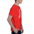 thumbnail image 3 of Love Raccoon Men'S Basic Short Sleeve T-Shirt Red Xx-Large, 3 of 5