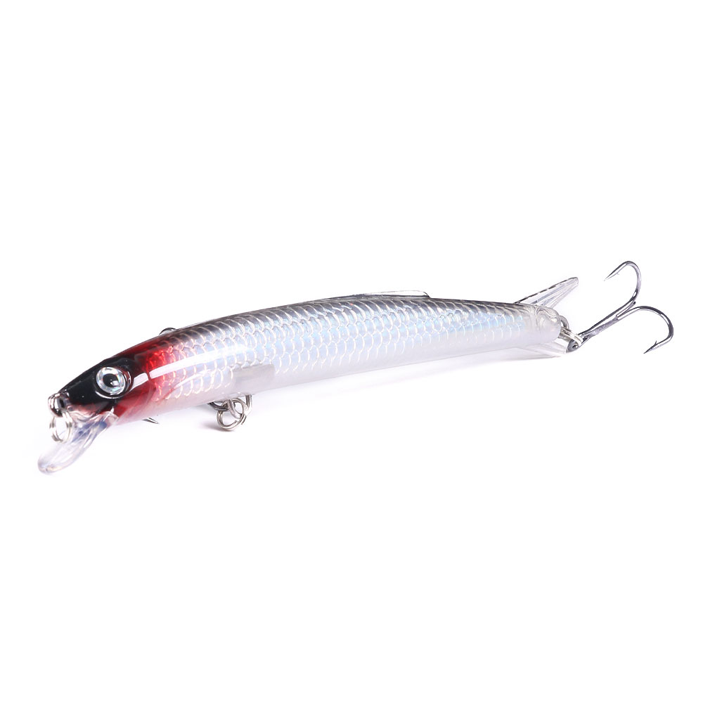 HENGJIA Fishing Lures Large Hard Bait Minnow VIB Lure with Treble Hook Life-Like Swimbait Fishing Bait Popper Crankbait Sinking Lure for Trout Bass Walleye Redfish