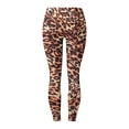 thumbnail image 4 of Gibobby Pantalones deportivos Pantalones de cintura alta para mujer, mallas deportivas suaves para yoga, pantalones para correr(Bronce， L), 4 of 5