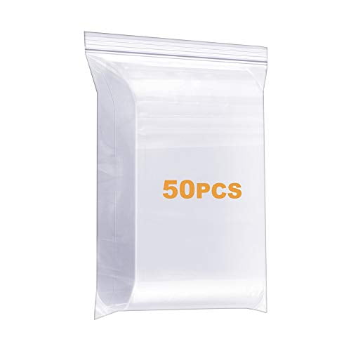 50 Pack 18 X 22 Large Clear Zip Thick Lock Zipper Bags 4 Mil Heavy Duty 5 Gallon Storage Bags Reclosable Packing Clothing T Shirt Shoes Toys Zip Bag Walmart Com Walmart Com