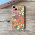 thumbnail image 3 of 70S Retro Groovy Floral Hippie Case For iPhone 15 Pro Max 14 Plus 13 Mini 12 11 Soft Cover 07 iPhone 12 Pro Max, 3 of 6