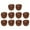 Brown, variant on Cowboy Hat Assortment For Dollhouse Pretend Play And Western Party Decorations