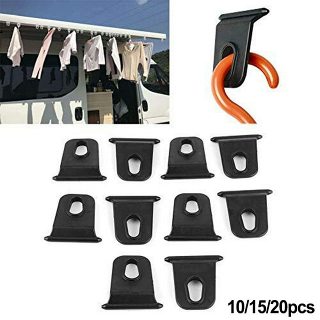 Portable Awning Hooks for RV: for Durable Light Hangers & Space-Saving Organizer