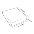 thumbnail image 2 of 2x de cojín de asiento de silla de sofá de cuero PU impermeable Zulema Fundas de cojín para asiento de sofá, 2 of 6