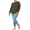 thumbnail image 2 of Terra & Sky Women's Plus Size Fleece Sweatshirt, 2-Pack, 2 of 16