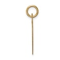 thumbnail image 2 of 14k Yellow Gold Medium Engravable Heart Charm Pendant, 2 of 3